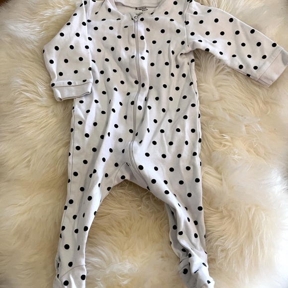 Organic Cotton Two pairs of footie Pajamas - Picture 1 of 6